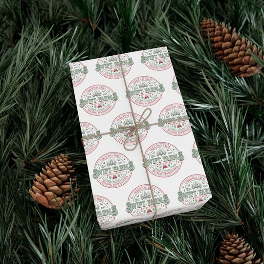 Discover Taylor Wrapping Paper Christmas Tree Farm Gift Wrap Taylor version Wrapping Paper