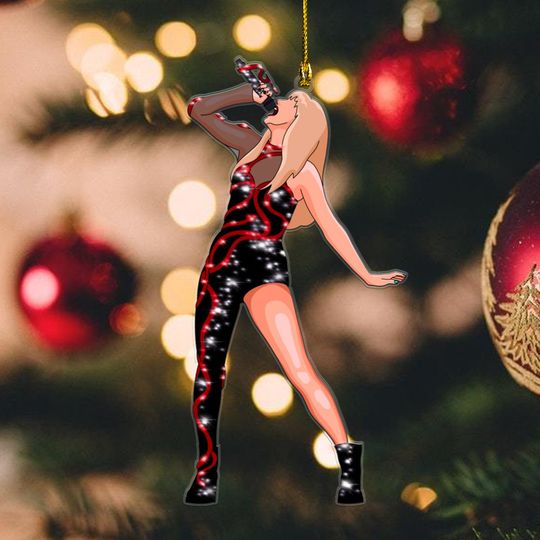 Discover Taylor Reputation Eras Tour Christmas Ornament, Taylor version Ornament
