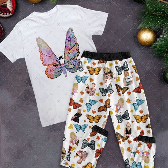 Discover The Eras Tour Taylor Pajamas Set