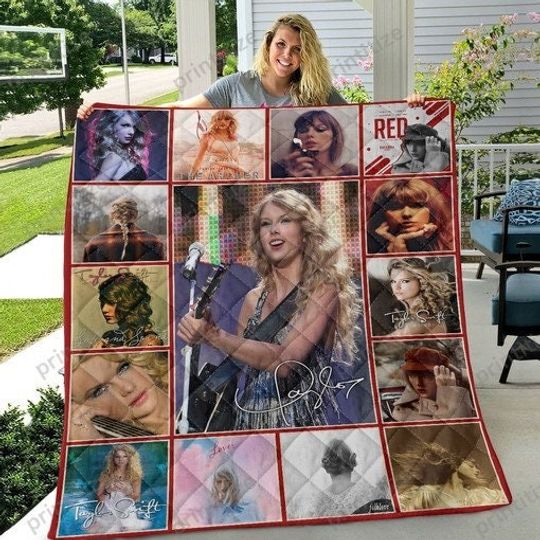 Discover Taylor Album Covers Blanket, Eras Tour Blanket, Taylor Midnight 1989