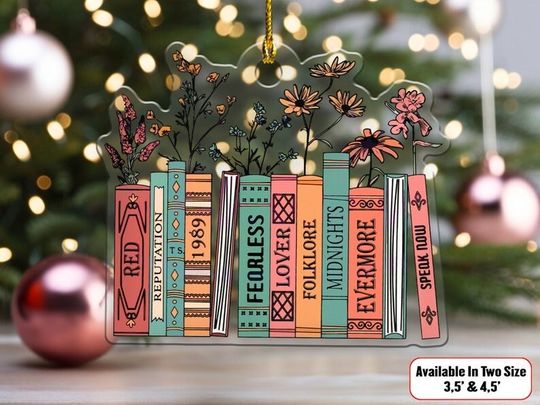 Discover Taylor Book Christmas, Custom Shape Taylor version Ornament Acrylic