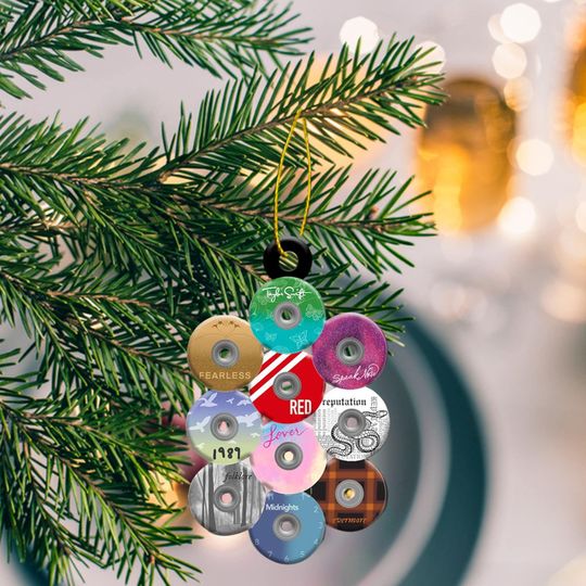 Discover Taylor Version Christmas Ornament Decor, Albums as Books, Taylor version Gifts 2023