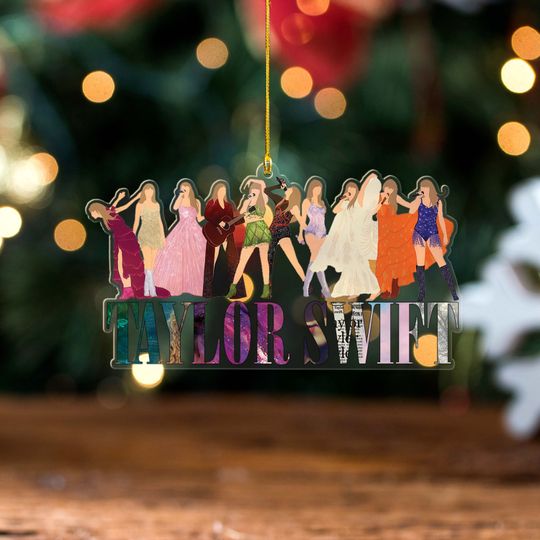 Discover Taylor Custom Shape Ornament, Taylor Christmas Ornament, Eras Tour 2023