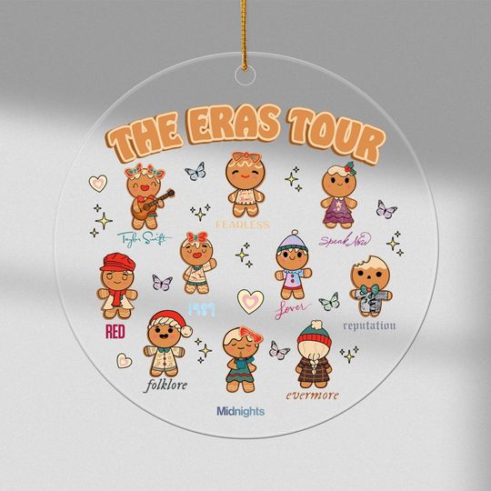 Discover Christmas Ornament | The Eras Tour Ornament | 1989 Eras Merch