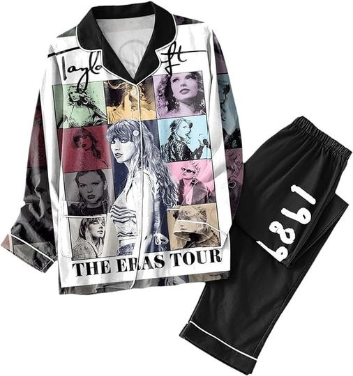 Discover Taylor Pajamas Set, Taylor Pajama Set, The Eras Tour Merch