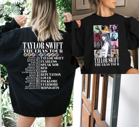 Discover The Eras Tour Sweatshirt, Taylor Taylor version Sweatshirt, Eras Tour Merch