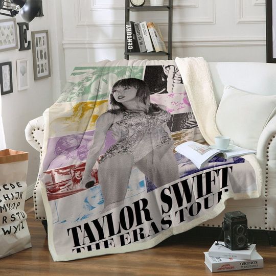 Discover The Eras Tour Taylor Blanket