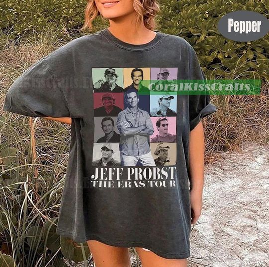Discover Vintage Jeff Probst The Eras Tour Shirt, Jeff Probst Presenter T-Shirt