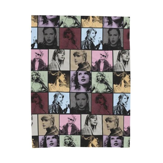 Discover The Eras Tour Taylor Blanket