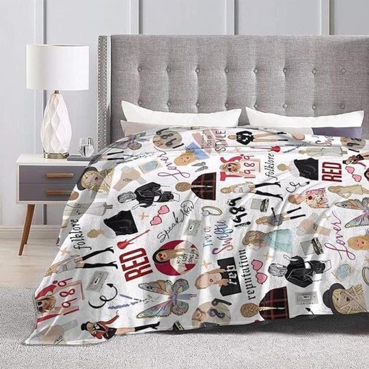 Discover The Eras Tour Taylor Blanket