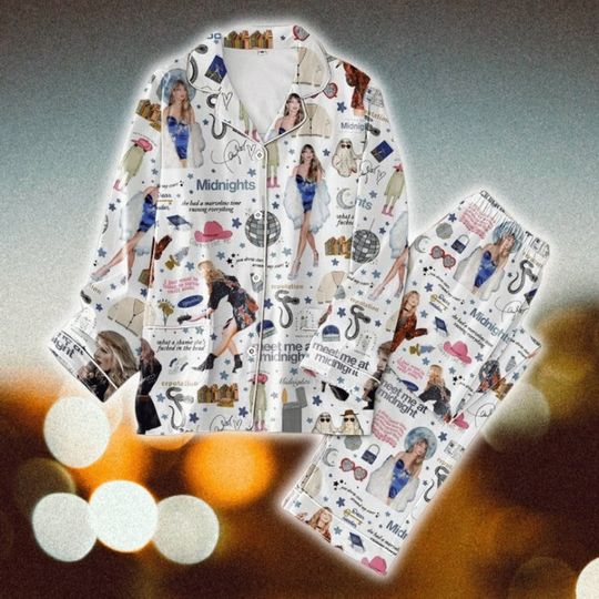 Discover Taylor version Pajamas Set, The Eras Tour Pajamas Set, Taylor version 2023 Pajamas For Party, Taylor version Christmas Pajamas Set
