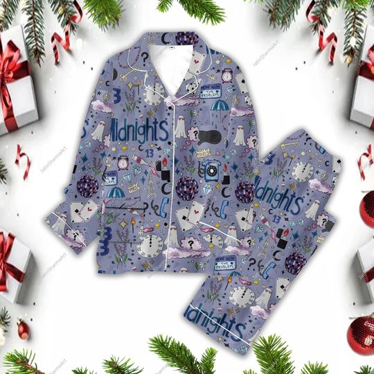 Discover Taylor version Tour Midnights Womens Pajamas Set, Taylor version Pajamas Set
