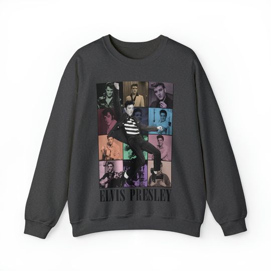 Discover Elvis Eras Sweatshirt - Eras Tour - Elvis Presley Sweatshirt