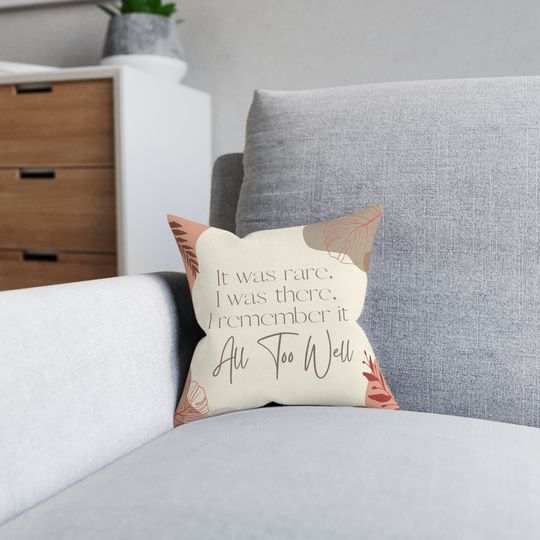 Discover Taylor Pillow | All Too Well Pillow | Taylor Home Decor