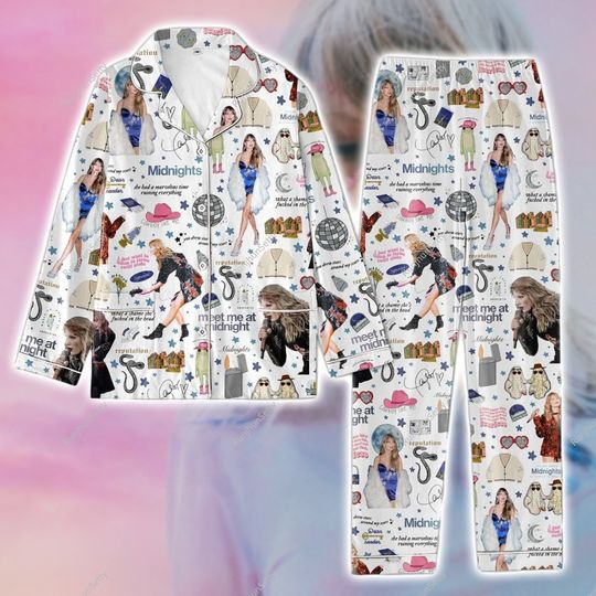 Discover Taylor version Tour Pajamas Set, Taylor version Womens Pajamas Set