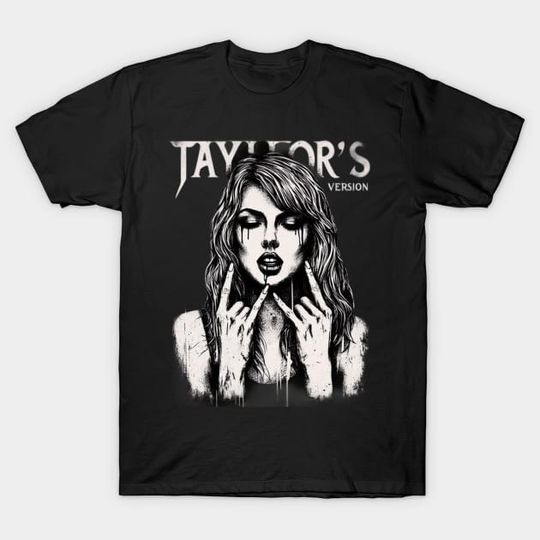 Discover Taylorr Swifts Metal Version - Taylorr Swifts Version T-Shirt