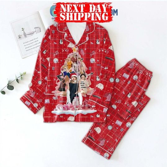 Discover Taylor Fearless Midnights Pajamas Set, Taylor Eras Tour Pajamas Set