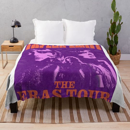 Discover Taylor Tour 2023 Throw Blanket, Taylor version Fan Blanket