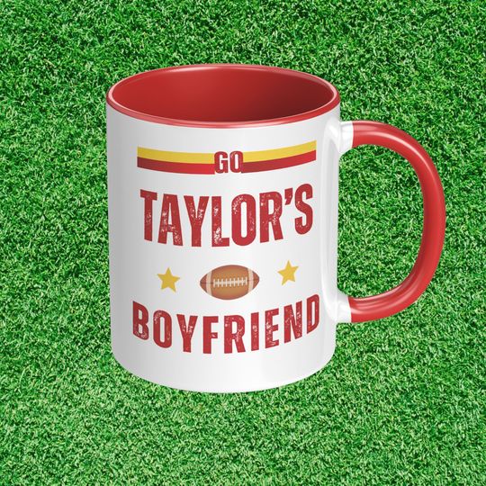 Discover Taylor Fans, Go Taylor's Boyfriend Mug, Taylor Gift Accent Mug
