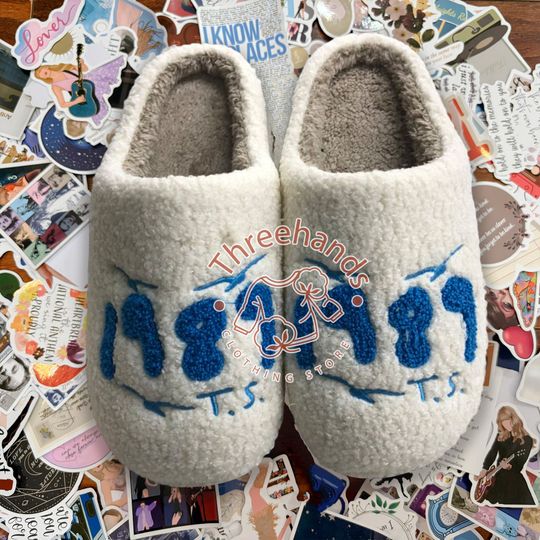 Discover PRE-ORDER Taylo version Slippers, 1989 Taylor Taylor version Embroidered Slippers