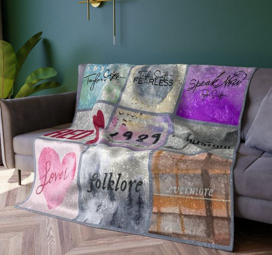 Discover Taylor Version Crush Velvet 2024 Blanket, Taylor Version Blanket