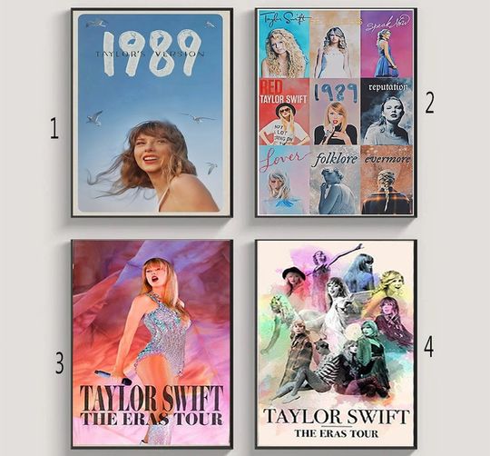 Discover Taylorr Eras Tour 2023 Poster, 1989 Taylorr Version Poster, 1989 Album Poster