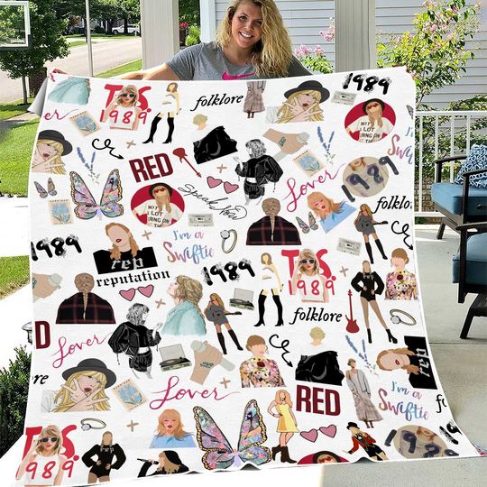 Discover Taylor version Eras Tour Blanket