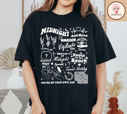 Discover Taylor version Eras Tour Shirt, Taylor version Merch T-shirt