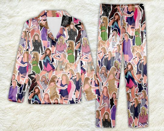 Discover Taylor Eras Tour Pajamas Set, Taylor Version Tour Pajamas Set