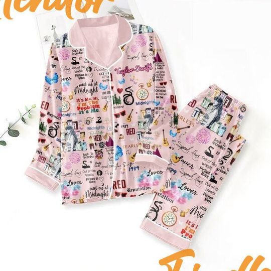 Discover Taylor Eras Tour Pajamas Set, Taylor Version Tour Pajamas Set
