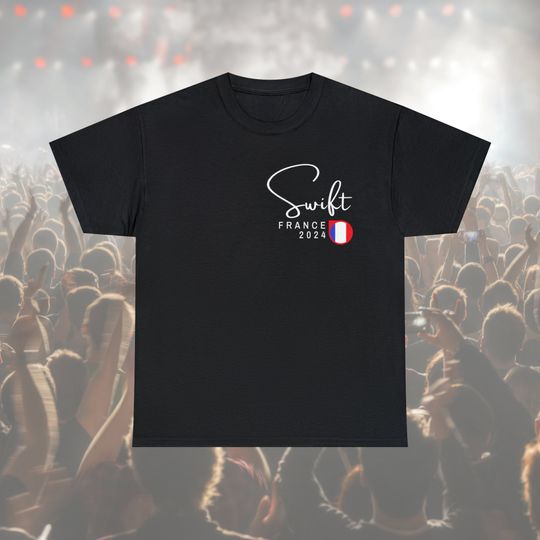Discover France The Eras Tour Taylor T-Shirt, 2024 Taylor Shirt, Gift For Fan