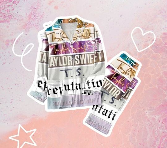 Discover NEW/ Taylor 1989 Pajama Set/ Taylor's Swift Pajamas Set/ Taylor version Pajamas Set