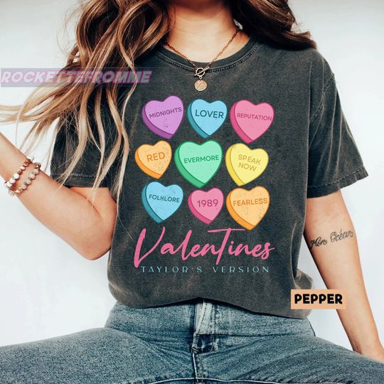 Discover Valentine's Day Taylor version Shirt, Valentine Taylor Version Shirt