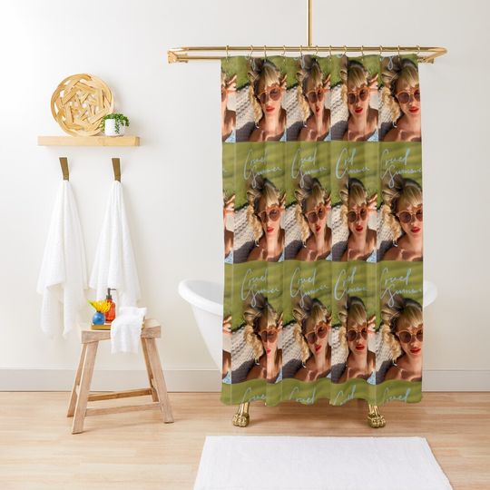 Discover Summer Vibe Taylor Shower Curtain