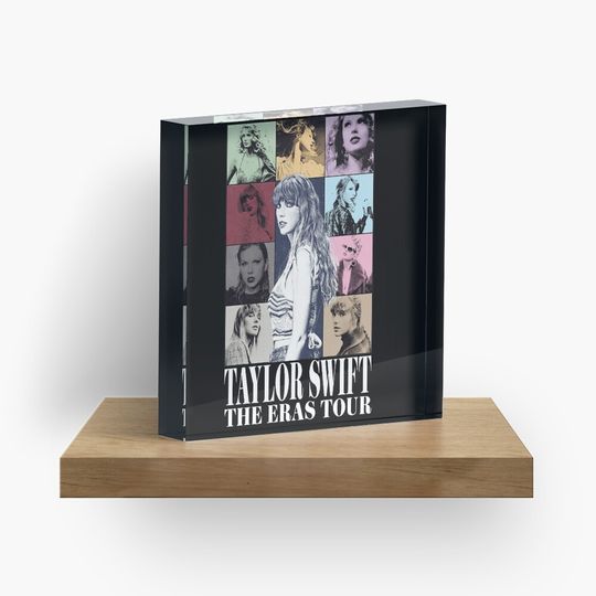 Discover The Eras Tour Taylor Photo Block, Taylor Fan Decor