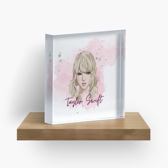 Discover The Eras Tour Taylor Photo Block, Taylor Fan Decor