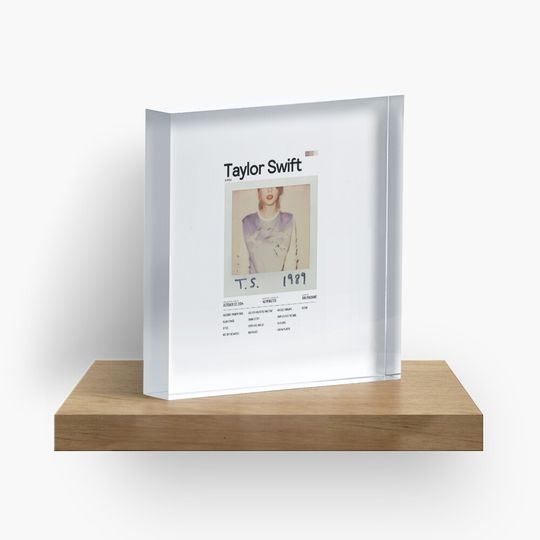 Discover The Eras Tour Taylor Photo Block, Taylor Fan Decor