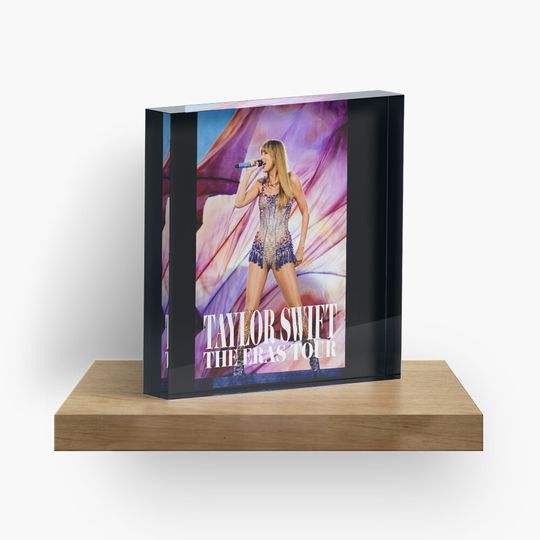 Discover The Eras Tour Taylor Photo Block, Taylor Fan Decor