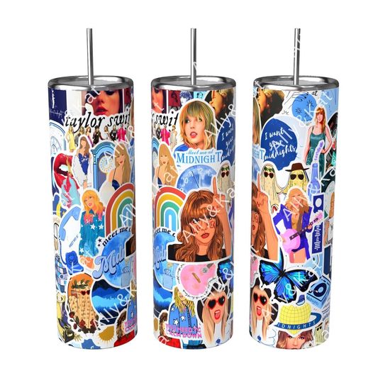Discover 20oz The Eras Tour Taylor Stainless Steel Tumbler, Taylor Fan Gift