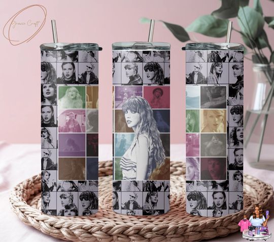 Discover 20oz The Eras Tour Taylor Stainless Steel Tumbler, Taylor Fan Gift
