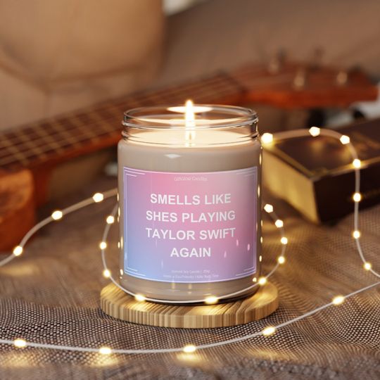 Discover The Eras Tour Taylor Scented Candle, Taylor Fan Gift