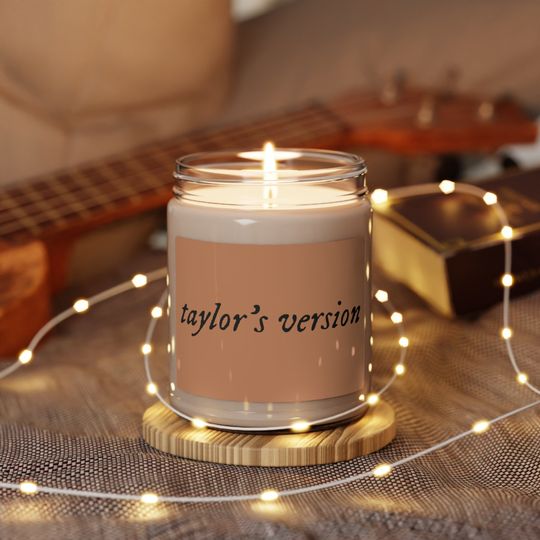 Discover The Eras Tour Taylor Scented Candle, Taylor Fan Gift