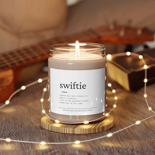 Discover The Eras Tour Taylor Scented Candle, Taylor Fan Gift