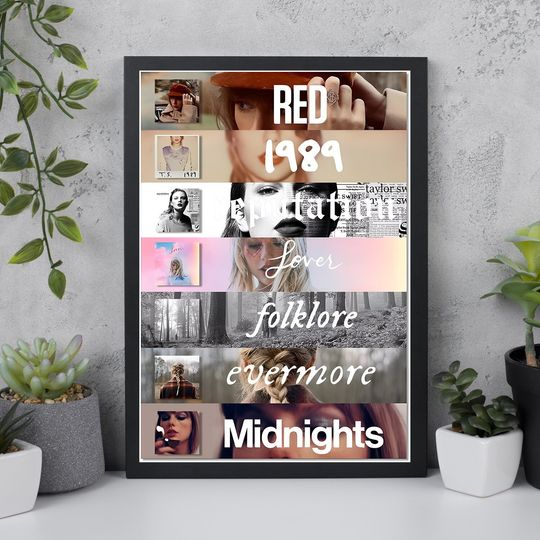 Discover Taylor: The Eras Tour Concert Poster