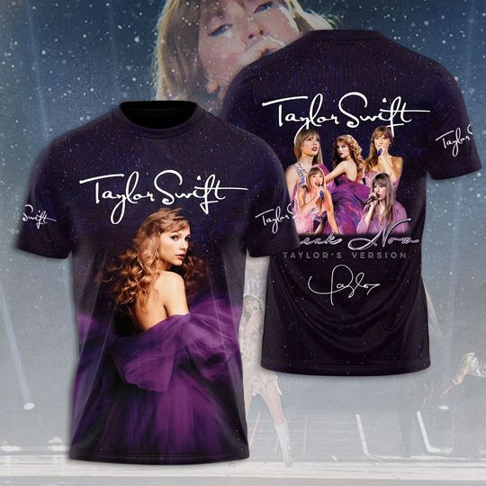 Discover Taylor 3D T-Shirt - Taylor version Tour Womens 3D T-Shirt
