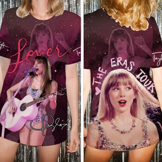 Discover Taylor 3D T-Shirt - Taylor version Tour Womens 3D T-Shirt,