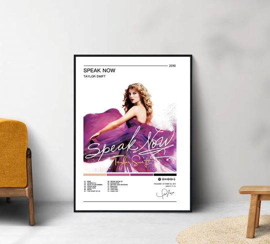 Discover Taylor | Speak Now Album Poster