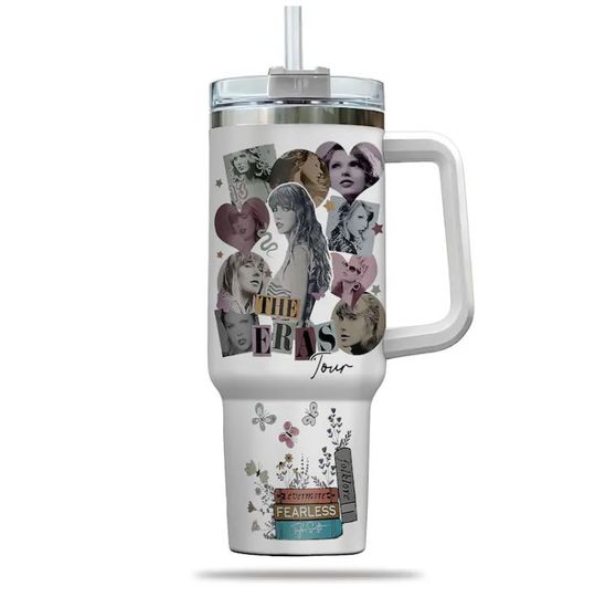 Discover Taylor The Eras Tour 40 oz Tumbler, Taylors Version Tumbler, Taylor Fan Gift