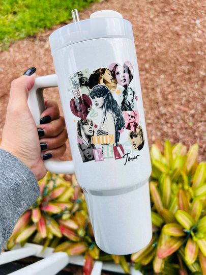 Discover Taylor The Eras Tour 40 oz Tumbler, Taylors Version Tumbler, Taylor Fan Gift