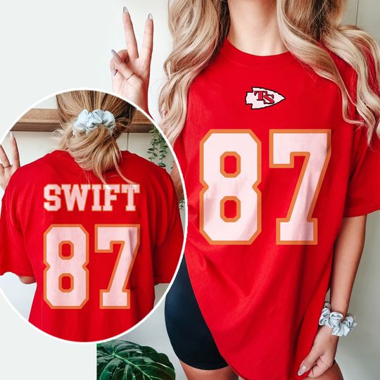 Discover Swift And Travis Kelce 87 T-Shirt, Kelce Football Shir
